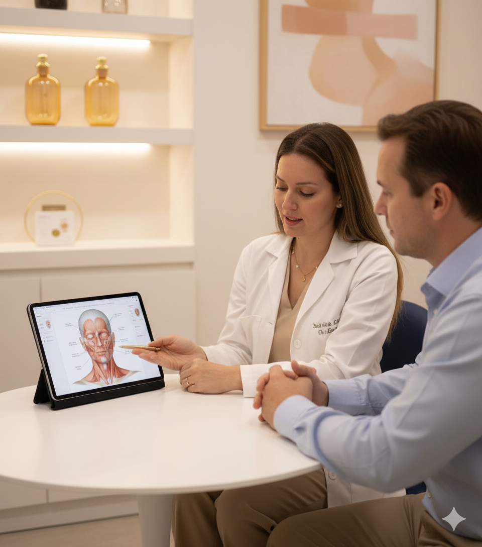 Consulta en centro de estetica