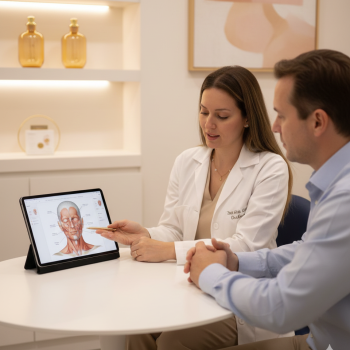 Consulta en centro de estetica